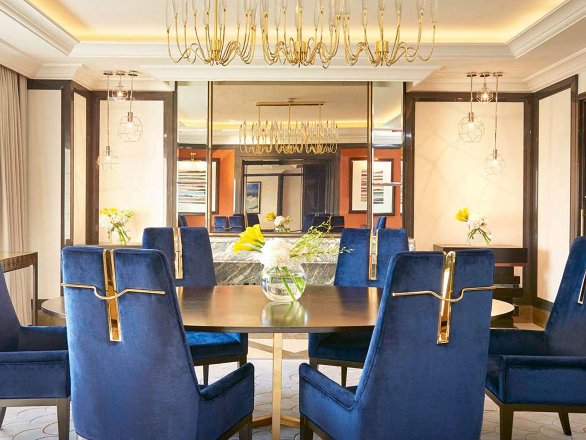 Fairmont Amman Hotel Kültér fotó Dining room